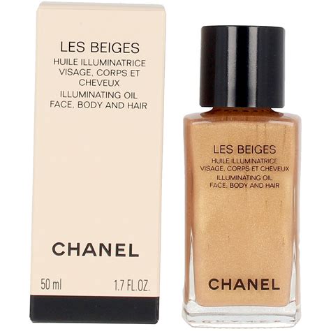 chanel les beiges huile illuminatrice visage corps et cheveux|Pourquoi J'ai Adoré Les Beiges, L'Huile Illuminatrice .